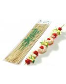Spiedini in legno, lunghezza cm 15 - confezione da 100 pezzi