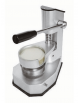 Pressa hamburger in alluminio anodizzato con parti contatto cibo in acciaio inox - diametro cm 10  - cm 37x25x50h