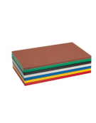 Tagliere rettangolare in polietilene HDPE colore viola - cm 32x26,5x2h