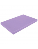 Tagliere rettangolare in polietilene HDPE colore viola - cm 53x32,5x2h