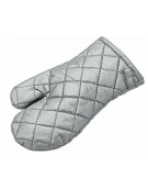 Guanto forno in cotone con rivestimento argenteo 100 g/m - lunghezza cm 28