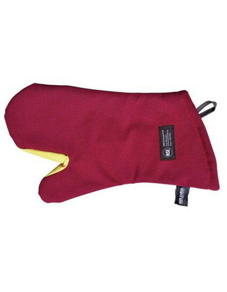 Guanto da forno in nomex e cuciture in kevlar - tenuta 280°C - lunghezza cm 43,2