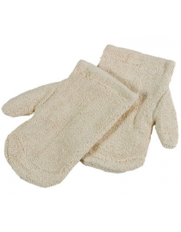 Guanti da forno in cotone - tenuta 200°C - cm 27x15