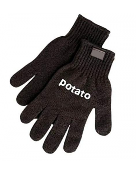Guanti scrub pulisci patate in cotone - taglia unica