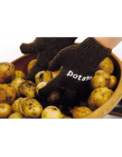 Guanti scrub pulisci patate in cotone - taglia unica