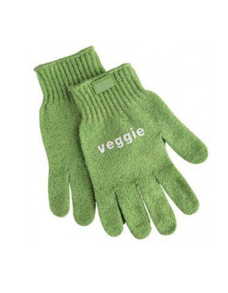 Guanti scrub pulisci verdure in cotone - taglia unica