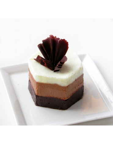 Set tagliapasta a forma esagono in acciaio inox, 6 pezzi - altezza cm 3