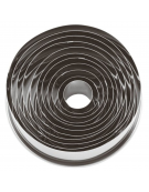 Set tagliapasta ad anello in acciaio inox, 11 pezzi - diametro da cm 2 a cm 9 - altezza cm 3