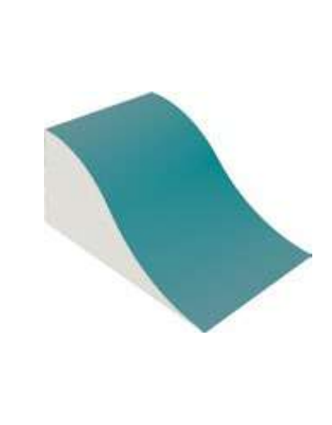 GIOCO MORBIDO PENDIO PER BAMBINI CON RIVESTIMENTO IGNIFUGO IN CLASSE 1IM - cm 90x60x0/39h - CONFORME AI CAM