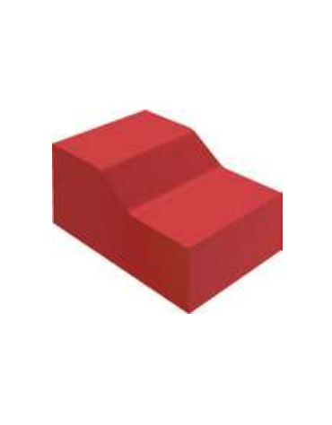 DISEQUILIBRIO 3 MORBIDO PER BAMBINI - IGNIFUGO IN CLASSE 1IM - cm 90x60x26/39h - CONFORME AI CAM