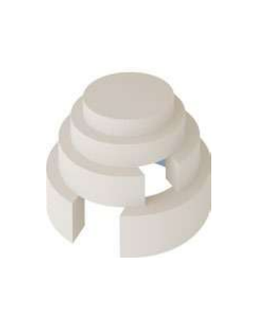 IGLU' MORBIDO PER BAMBINI - cm Ø120x82H - CONFORME AI CAM