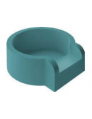 LAGO MORBIDO PER BAMBINI - IGNIFUGO IN CLASSE 1IM - cm 130x138x26/44h - CONFORME AI CAM