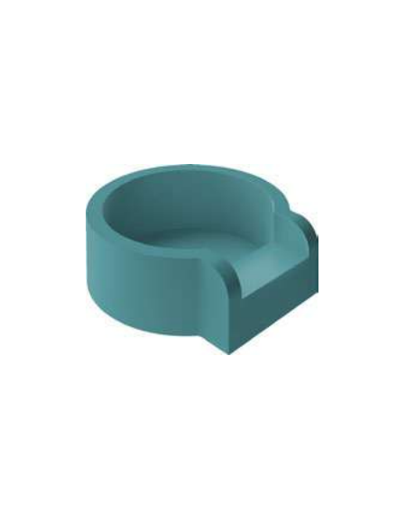 LAGO MORBIDO PER BAMBINI - IGNIFUGO IN CLASSE 1IM - cm 130x138x26/44h - CONFORME AI CAM