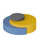 ECLISSE MORBIDO PER BAMBINI - CM Ø120x40H - CONFORME AI CAM