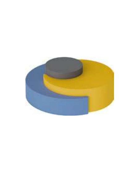 ECLISSE MORBIDO PER BAMBINI - CM Ø120x40H - CONFORME AI CAM