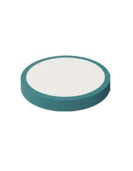 PEDANA SOFFICE GRANDE PER BAMBINI - IGNIFUGA IN CLASSE 1IM - cm Ø120x13h - CONFORME AI CAM