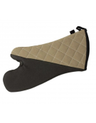 Guanto da forno in poliestere e cotone con impugnatura antiscivolo in neoprene - tenuta da -23°C a +260°C - lunghezza cm 43,2