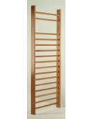 Spalliera svedese di legno a 1 campata a norme DIN, cm 90x260h