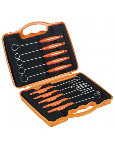 Set 10 forchettine pralineria  in acciaio inox