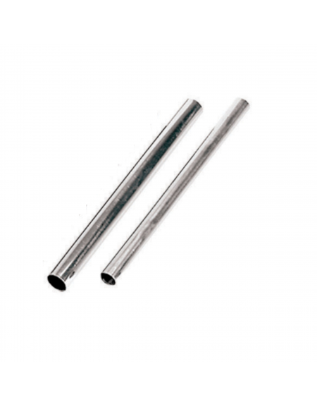 Set 10 stampi per cannoli in acciaio inox - diametro mm 20 e mm 25 - lunghezza mm 171