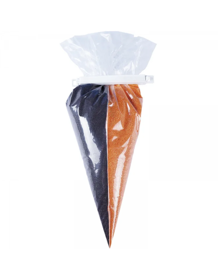 Sacchetto per decorare doppio in polietilene monouso - confezione da 75 pezzi - cm 45,5x30,5