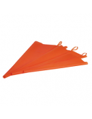 Sacchetto per decorare in poliuretano con rivestimento in nylon con punta rinforzata, orlo e gancio - lunghezza cm 45