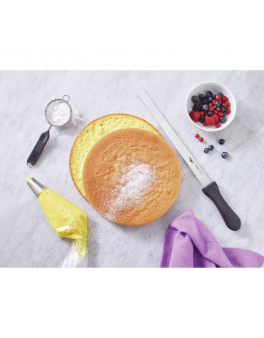 Sacchetto per decorare in poliestere extra resistente monouso - confezione da 100 pezzi  - lunghezza cm 30