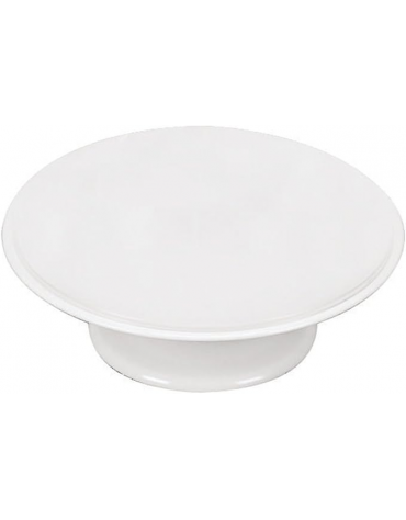 Alzata per torte girevole in melamina - diametro cm 32 - altezza cm 10