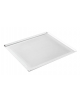 Teglia forata rettangolare in alluminio - cm 30x40x1h