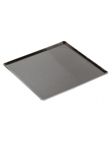 Teglia GN 2/1 rettangolare in alluminio siliconato - cm 53x65