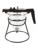 Imbuto colatore in policarbonato trasparente - capacità Lt 0,9 - diametro cm 14 - altezza cm 20