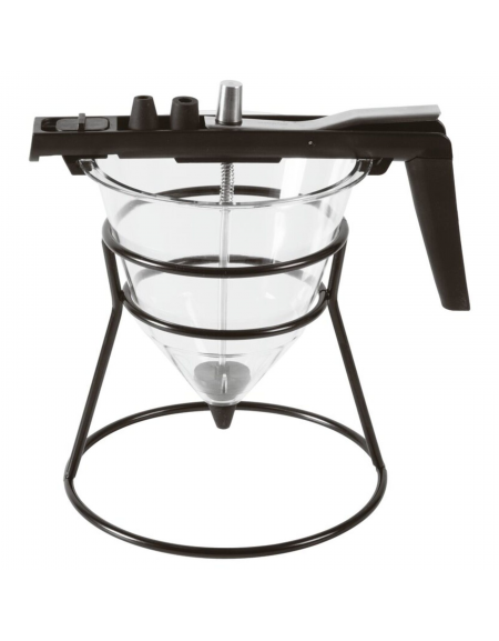 Imbuto colatore in policarbonato trasparente - capacità Lt 0,9 - diametro cm 14 - altezza cm 20