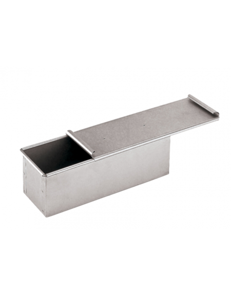 Stampo per pane in cassetta in acciaio alluminato - cm 20x10x10h