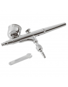 Penna aerografa doppia azione in acciaio inox - diametro foro mm 0,3 - capacità 7 cc