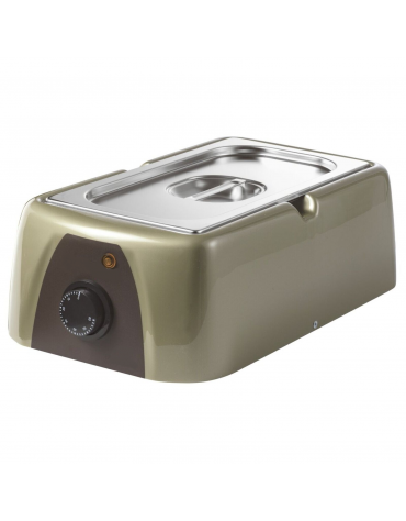 Temperatrice analogica in polietilene con vasca in acciaio inox removibile - capacità Lt 3,6 - cm 40x24x13,5h