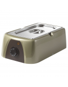 Temperatrice analogica in polietilene con vasca in acciaio inox removibile - capacità Lt 6 - cm 40x33x13,5h