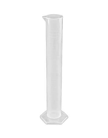 Provetta alimentare graduata in polietilene per pesa sciroppo - capacità ml 100 - diametro cm 3 - altezza cm 25