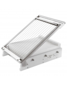 Chitarra in polietilene e polistirene con telaio in acciaio inox - portata Kg 16  - cm 53x45x16h