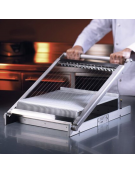 Chitarra in alluminio con telaio in acciaio inox - portata Kg 24 - cm 60x40x11h