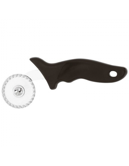 Rotella tagliapasta a lama ondulata in acciaio inox e impugnatura in polipropilene - diametro cm 5,5 - lunghezza cm 18