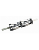 Rullo tagliapasta per croissants in acciaio inox con manico in polipropilene - dimensione 2 rulli da cm 18x20 cad.