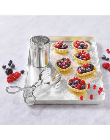 Spargizucchero in acciaio inox - diametro Ø cm 7 - altezza cm 9