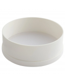 Setaccio per zucchero a velo in polietilene - diametro Ø cm 23  - altezza cm 8