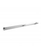 Vassoio espositore rettangolare in acciaio inox - cm 50x10x1,5h