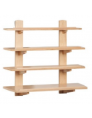  SCAFFALE PER IL MATERIALE DEGLI INCASTRI DI METALLO - MONTESSORI