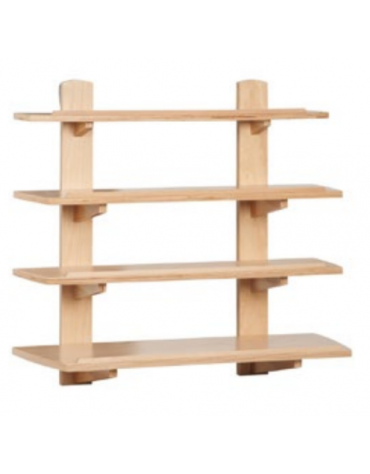  SCAFFALE PER IL MATERIALE DEGLI INCASTRI DI METALLO - MONTESSORI