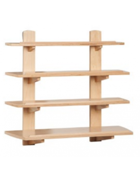  SCAFFALE PER IL MATERIALE DEGLI INCASTRI DI METALLO - MONTESSORI