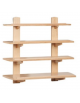 SCAFFALE PER IL MATERIALE DEGLI INCASTRI DI METALLO - MONTESSORI
