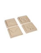 FORME DELLA TERRA E DELL'ACQUA - 2° SET - MONTESSORI