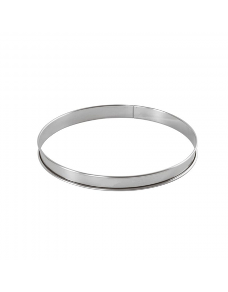 Anello per torte in acciaio inox - diametro Ø cm 20 - altezza cm 2